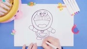亲宝儿童画 第55集 哆啦a梦小丸子画画