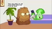 【植物大战僵尸动画】坚果要买白菜的手机