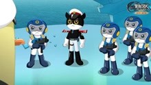 黑猫警长小短剧，警界萌宠的英勇故事，黑猫警长，萌宠英勇小短剧