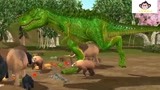 侏罗纪公园 动物聚会 霸王龙来袭