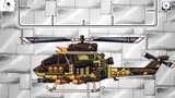 恐龙救援队搞笑游戏动画 恐龙直升飞机