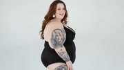 全球最美胖模特，200斤的身材却拥有天使般的面容，网友纷纷称赞
