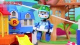 宝宝巴士玩具 变形警车珀利 救援小汽车 儿童玩具
