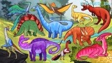 恐龙世界 恐龙救援队 恐龙奇异世界 五彩缤纷的恐龙