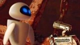 机器人总动员：伊娃和瓦力互相介绍，两个小机器人，真是太可爱了