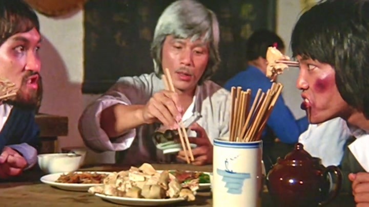 杂家小子:元彪和梁家仁简直是饕餮在世,店家都要被吃亏了!