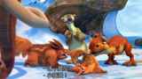 冰川时代3：树懒带小霸王龙在游乐园玩，怎料恐龙妈妈找上门来