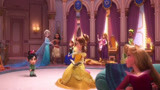 无敌破坏王2：糖果公主闯入迪士尼世界，公主们吓了一跳，太美了