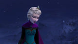 冰雪奇缘：艾尔莎被当成怪物，做自己的女王吧，魔法创造城堡！