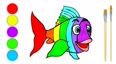 彩虹小丑鱼的海底环游