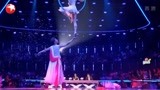 小美人鱼空中吊环舞，配上《大鱼海棠》，美的令人惊艳