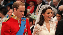 威廉王子大婚 威廉为凯特戴上婚戒郑重宣誓