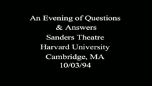 Billy Joel - Q&A: What Happened To The Hassles And Attila? (Harvard 1994)