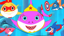 baby shark super heroes