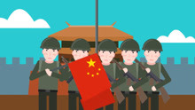 解放军今起担国旗护卫和礼炮鸣放任务！动画揭新中国谁在升旗