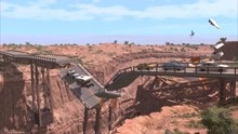 模拟山谷断桥