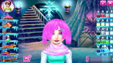 冰雪奇缘艾莎公主游戏，为公主的头发染一个色