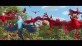 红金刚鹦鹉也赶来帮助蓝金刚鹦鹉与人类斗争