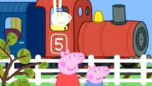 粉红猪小妹佩佩猪带弟弟乔治开火车 小猪佩奇 游戏