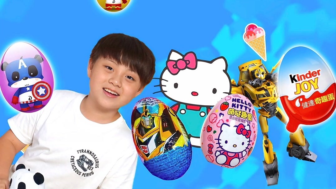 Kinder Joy eggs with Doraemon