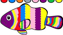 彩色的热带鱼，是不是非常漂亮？