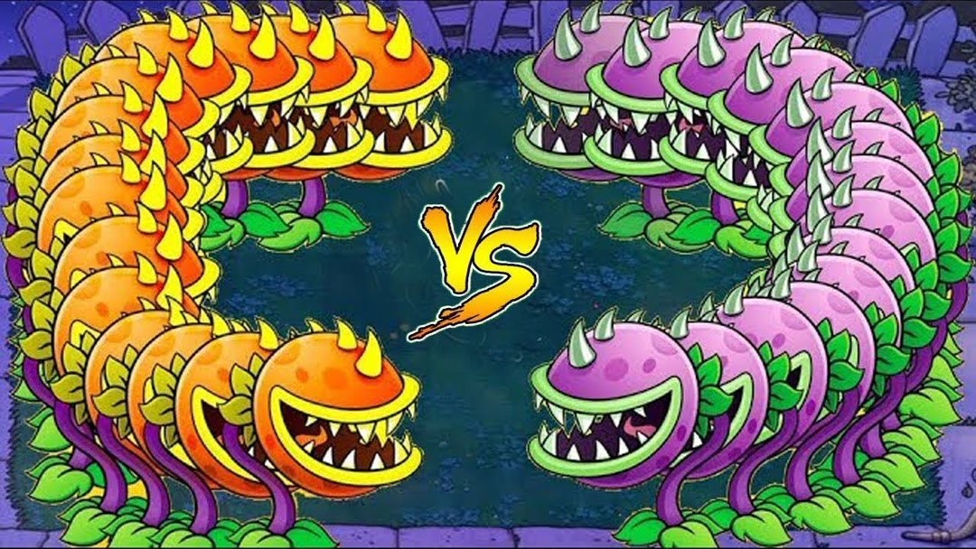 花園戰爭plants vs zombies : 食人花pk殭屍群