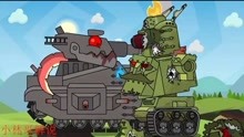 坦克世界游戏：镰刀克1V2和利维坦同归于尽，这是视死如归吗？