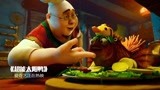 超能太阳鸭（片段）拿着烤鱼糊弄女巫是烤鸭，新东方大厨也不会做