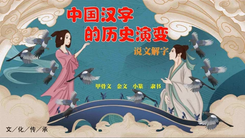 中国汉字的历史演变过程之汉字的故事 教育 高清正版视频在线观看 爱奇艺