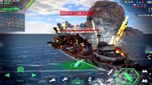 【永哥玩游戏】战舰世界闪电战 军舰海峡遭重创