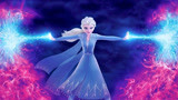 冰雪奇缘2：艾莎被困孤岛，爆发第五元素魔力，变身冰雪女王霸气