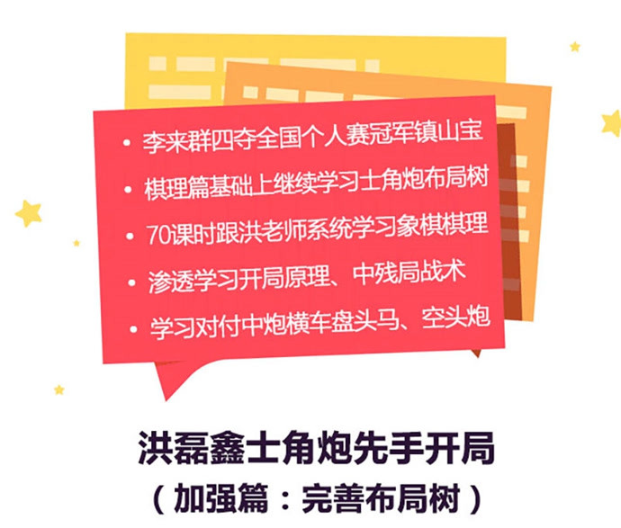 洪磊鑫深度解析象棋先手士角炮(加强篇:完善布局树)