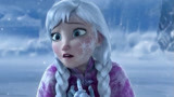 冰雪奇缘：安娜为了救艾莎，最后变成了冰雕，看哭了