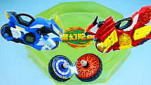 魔幻陀螺5代升级版天火猎鹰玩具开箱