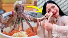生吃活章鱼？硬核上菜！盘点世界上最奇葩的4款食物