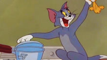 猫和老鼠：杰瑞宝宝从水管出去，要救即将被汤姆吃掉的金鱼