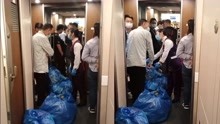 高铁保洁因堆放垃圾与乘客争执 目击者：感觉双方都没有错