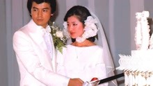山口百惠穿着白色礼服步入婚姻殿堂，摄像机拍下现场画面！