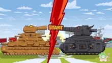 坦克世界 牛魔王坦克在足球场上挑战巨型坦克 实力不分上下啊