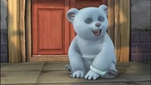 熊出没：光头强捡到小北极熊，打算把它卖了换钱