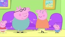 小猪佩奇：猪爸爸跳舞，抛起猪妈妈，用身体给猪妈妈当肉垫了