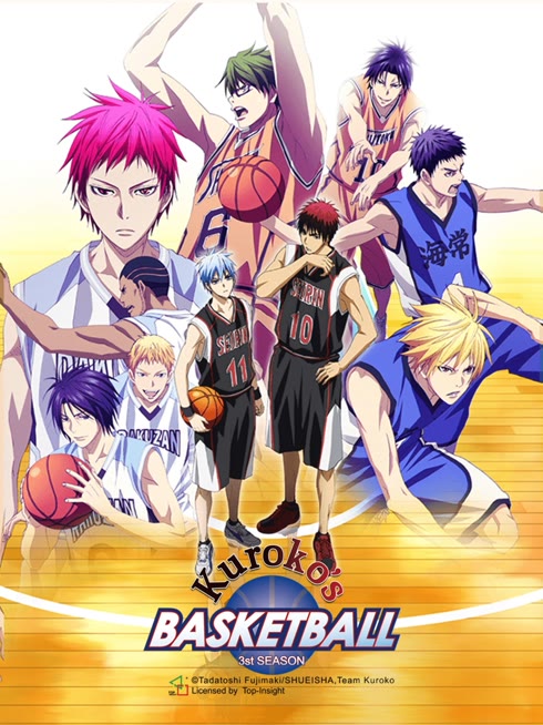 Watch the latest Kuroko's Basketball 3rd season online with English subtitle for free English Subtitle