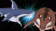 巨齿鲨对战沧龙