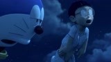 《哆啦A梦》：大熊飞在空中，竟然睡着了，连裤子都被风吹掉了
