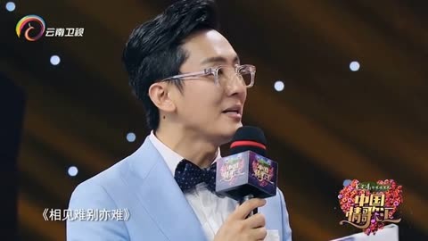 吴静演唱《相见难别亦难,歌声甜美,深情演唱