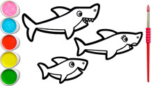 魔法绘画 第2集 鲨鱼宝宝家族